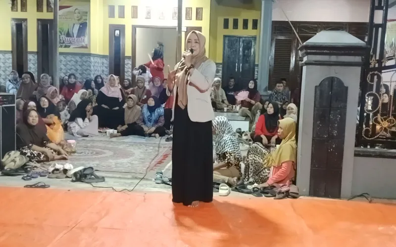 Purwati Calon Petahana Kades Pamutih